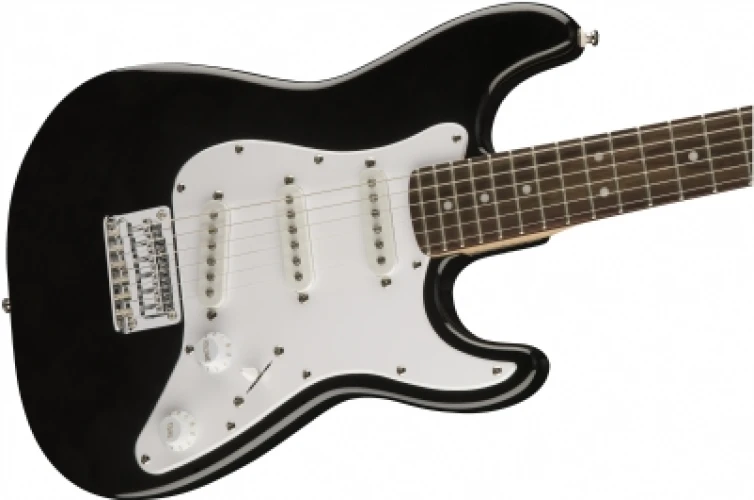 Squier Mini Stratocaster Laurel Klavye Black Elektro Gitar 4