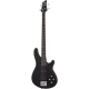 Schecter C-4 Deluxe Bas Gitar (Satin Black) 1