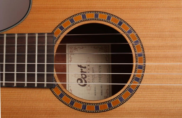 CORT CEC5 ELEKTRO KLASİK GİTAR, NATUREL 4