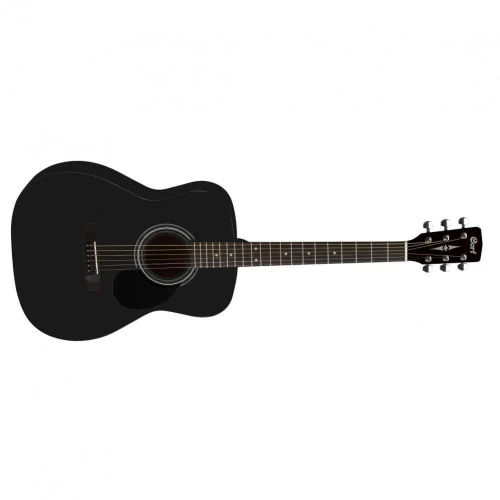 Cort Af510-Bks Akustik Gitar, Siyah 3