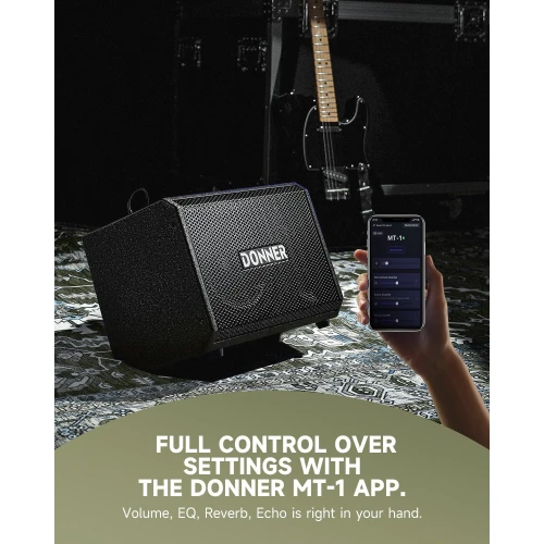 Donner Mt-1 Taşınabilir Bluetooth Amfi & PA Sistem 6