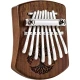 Meinl Sonic Energy KL801TOL Mini Solid Tree Of Life C Major 8 Note Kalimba (Black Walnut) 4