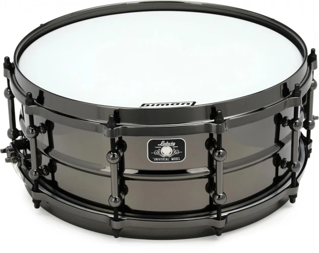 Ludwig LU5514BRDIR Universal Black Brass 5.5 x 14 İnç Trampet 1