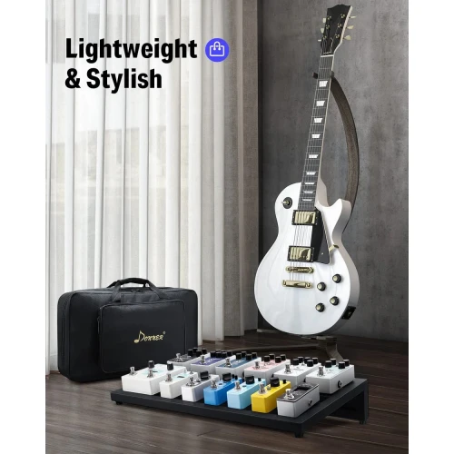 Donner DB-3 Taşıma Çantalı Alüminyum Pedal Board  2