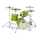PDP Drums New Yorker 4-Parça Akustik Davul (Electric Green Sparkle) 1