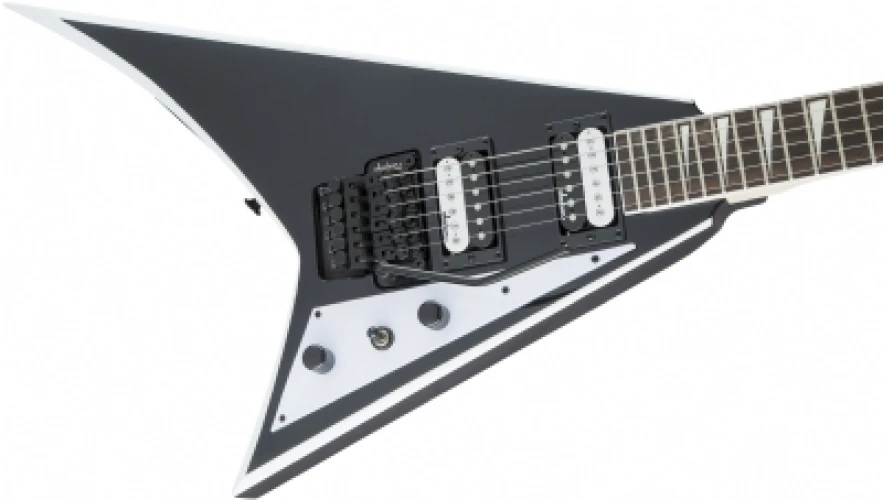 Jackson JS Rhoads JS32 Amaranth Klavye Black with White Bevels Elektro Gitar 5