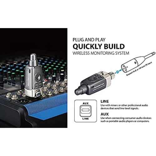 Xvive XV-U4 Kablosuz in-ear Monitör Sistemi 2