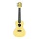 Kala Waterman Recycled Concert Ukulele (Starlight Yellow - Glow In The Dark) 1