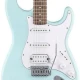Squier Debut Stratocaster HSS Laurel Klavye Daphne Blue Elektro Gitar 2