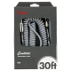 Fender Contour Serisi Coil 9m Inca Silver Spiral Enstrüman Kablosu 1