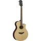 Yamaha APX600 Thinline Cutaway Elektro Akustik Gitar (Natural Satin) 1