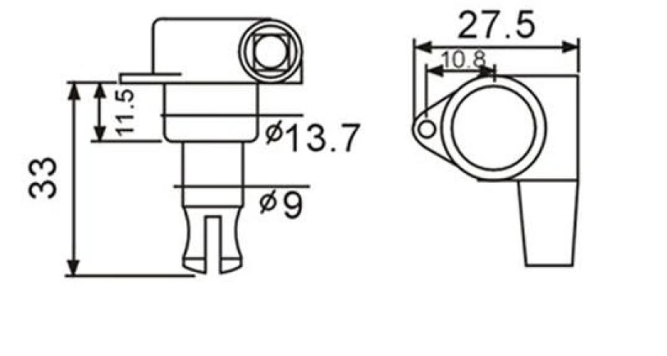 VALENCIA BMH7105BKR4 BASS GİTAR KULAĞI SİYAH, 4 SAĞ 2