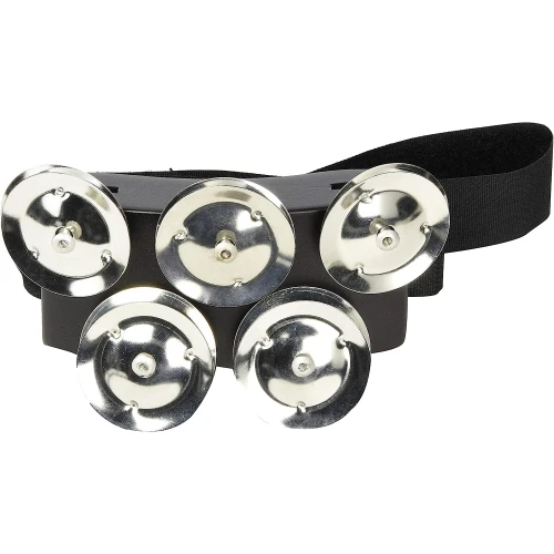 Meinl CFT5-BK Stainless Steel Jingles Cajon Ayak Tefi 1