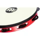 Meinl TAH1BK-R-TF Tour Jingle Wood True Feel Head 1 Row Tamburin (Red Black) 5