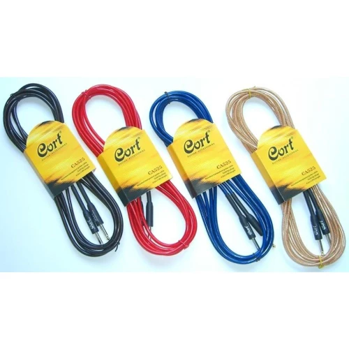 GİTAR KABLO GÜRÜLTÜSÜZ 5M (NOISLESS), ŞEFFAF NATÜR 2