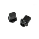 Fender Pure Vintage Telecaster Top-Hat Switch Tips Black 2 Kontrol Düğmesi 1