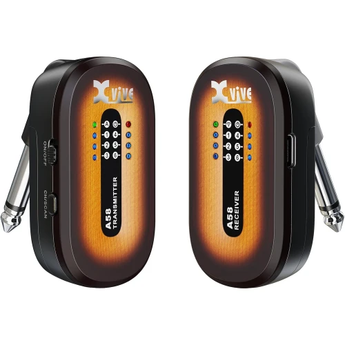 Xvive XV-A58B 5.8GHZ Kablosuz Gitar Bağlantı Sistemi - Sunburst 2