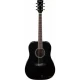 IBANEZ PF15-BK Siyah Akustik Gitar 3