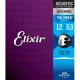 Elixir 11050 Polyweb Bronze Light Akustik Gitar Teli (.012-.053) 2