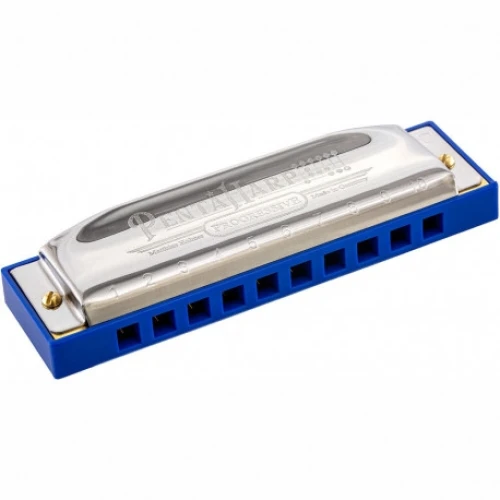 Hohner M2116X Pentaharp Boxed Low Frn Blue Fa Majör Mızıka 1