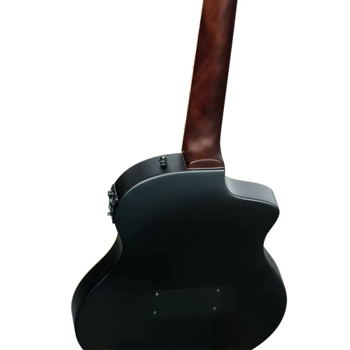 Ortega TourPlayer RTPSTD-SBK-L Solak Elektro Klasik Gitar (Siyah) 5