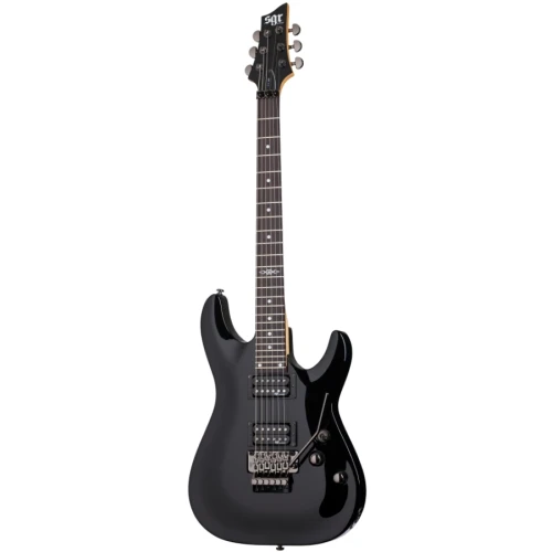 Schecter SGR C-1 FR Elektro Gitar (Gloss Black) 1