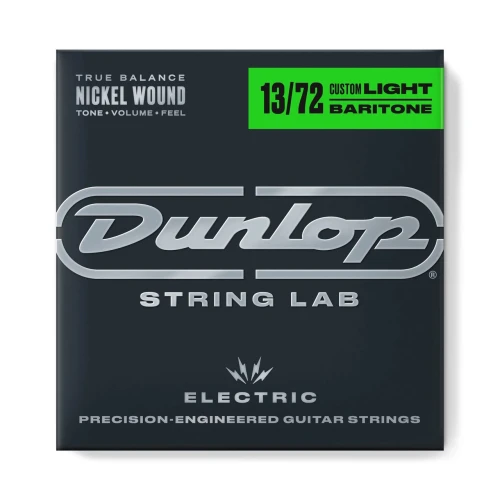Jim Dunlop Nickel Wound Bariton Elektro Gitar Teli (13-62) 1