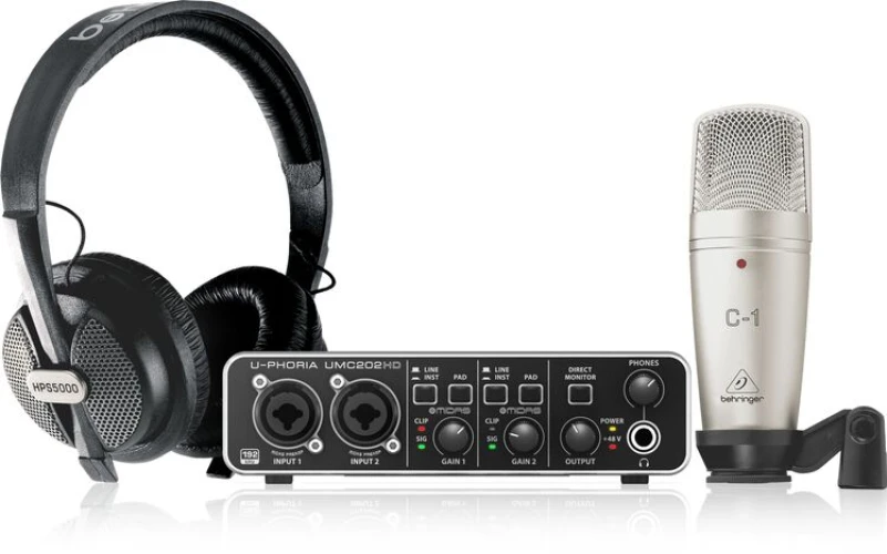 BEHRINGER U-PHORIA STUDIO PRO / Kayıt Paketi 1