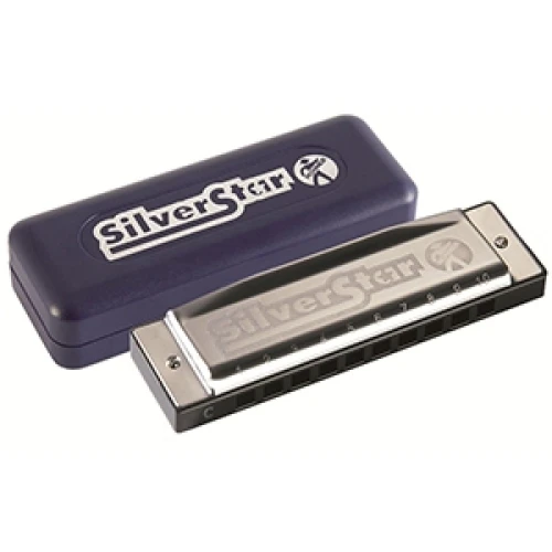 Hohner M5040367 Silver Star Box Small Re Majör Mızıka 1