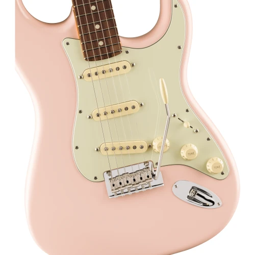 Fender Limited Edition American Professional II Stratocaster Roasted Akçaağaç Sap Gülağacı Klavye Shell Pink Elektro Gitar 2