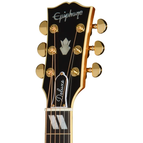 Epiphone Hummingbird Deluxe EC Elektro Akustik Gitar (Natural) 7