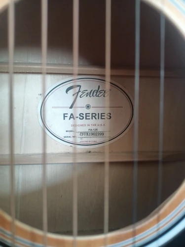 Fender FA-125 Dreadnought Akustik Gitar ( OLR 26-26037 ) 2