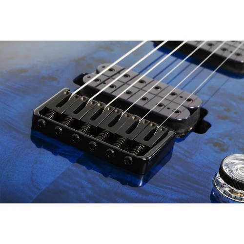 Schecter Omen Elite-6 Elektro Gitar (See Thru Blue Burst) 5