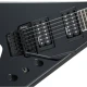 Jackson JS King V JS32 Amaranth Klavye Gloss Black Elektro Gitar 6