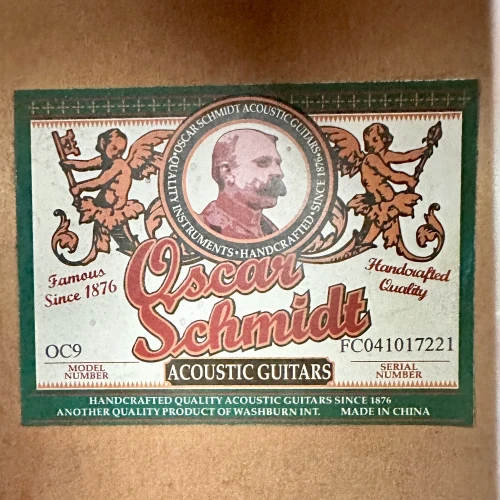 Oscar Schmidt Klasik & Acoustic Gitar 4