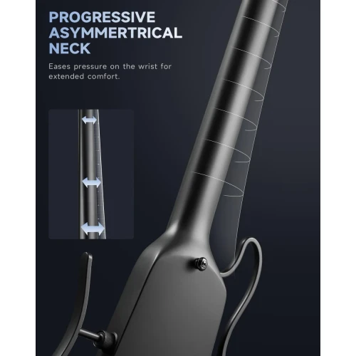 Donner Hush-X Headless Traveller Elektro Gitar (Siyah) 10