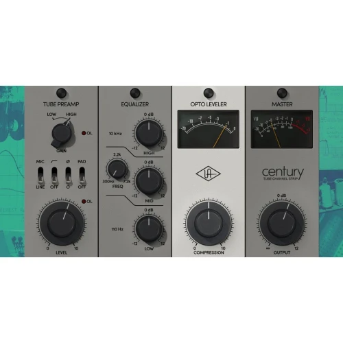 Universal Audio UA Century Tube Channel Strip 2