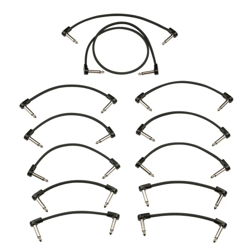 Fender Blockchain Patch Cable Kit Medium Siyah Patch Kablosu 1