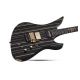 Schecter Synyster Custom FR Elektro Gitar (Gloss Black & Gold Stripes) 6
