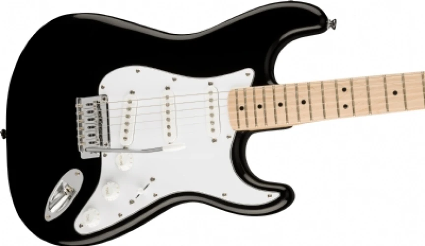 Squier Affinity Stratocaster Akçaağaç Klavye Black Elektro Gitar 4