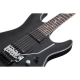 Schecter Damien Platinum 6 FR Elektro Gitar (Mat Siyah) 4