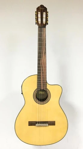 VALENCIA VC564CE ELEKTRO KLASİK GİTAR, CUTAWAY, 4/4, NATUREL 4