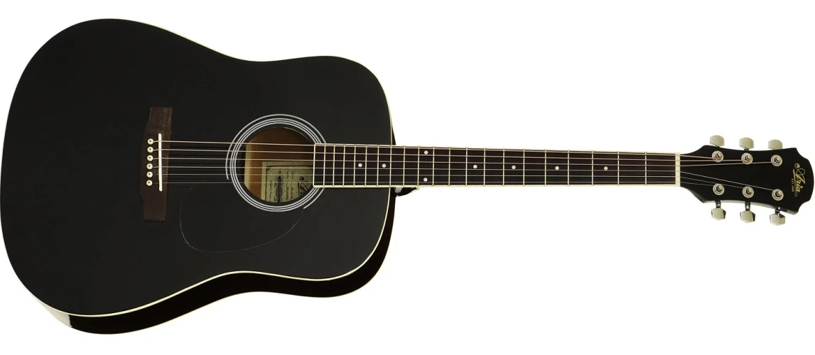 Aria AWN15 Black Akustik Gitar 1