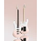 Donner DMT-66 Elektro Gitar (Pink-White Gradient) 2