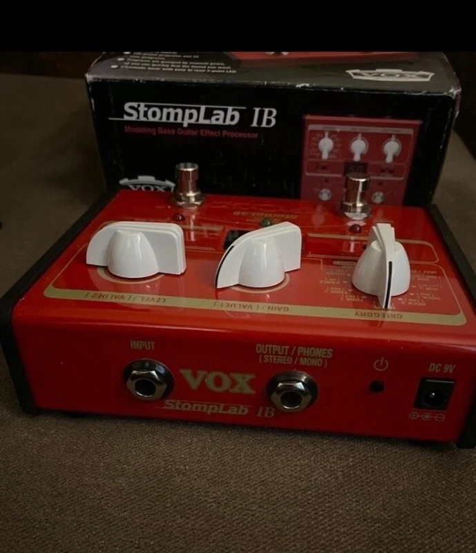 Vox Stomplab 1B Bass Gitar Prosesörü 2