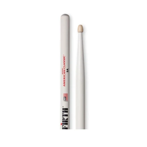 VICFIRTH V5AW BAGET 5A WOOD WHITE, HICKORY, 0.565\"x16\" 2