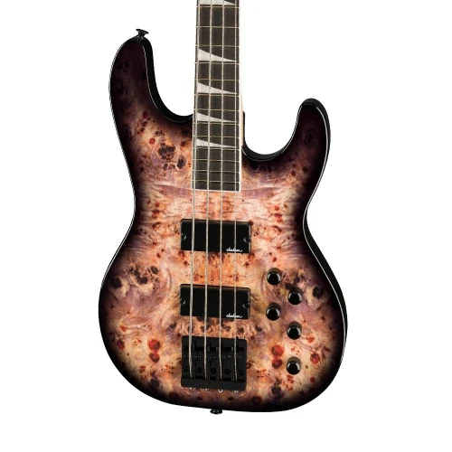 Jackson JS Concert Bass JS3P Amaranth Klavye Transparent Black Burst Bas Gitar 3