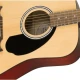 Fender FA-125 Dreadnought w/bag Natural Akustik Gitar 5