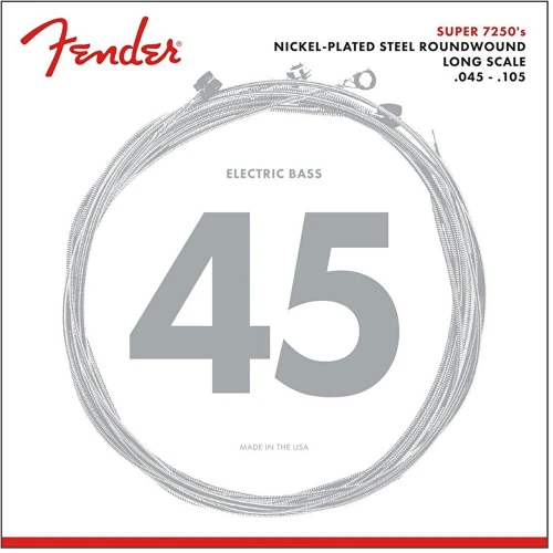 Fender 7250 Nickel Plated Steel Long Scale 7250M .045-.105 Bas Gitar Teli 2