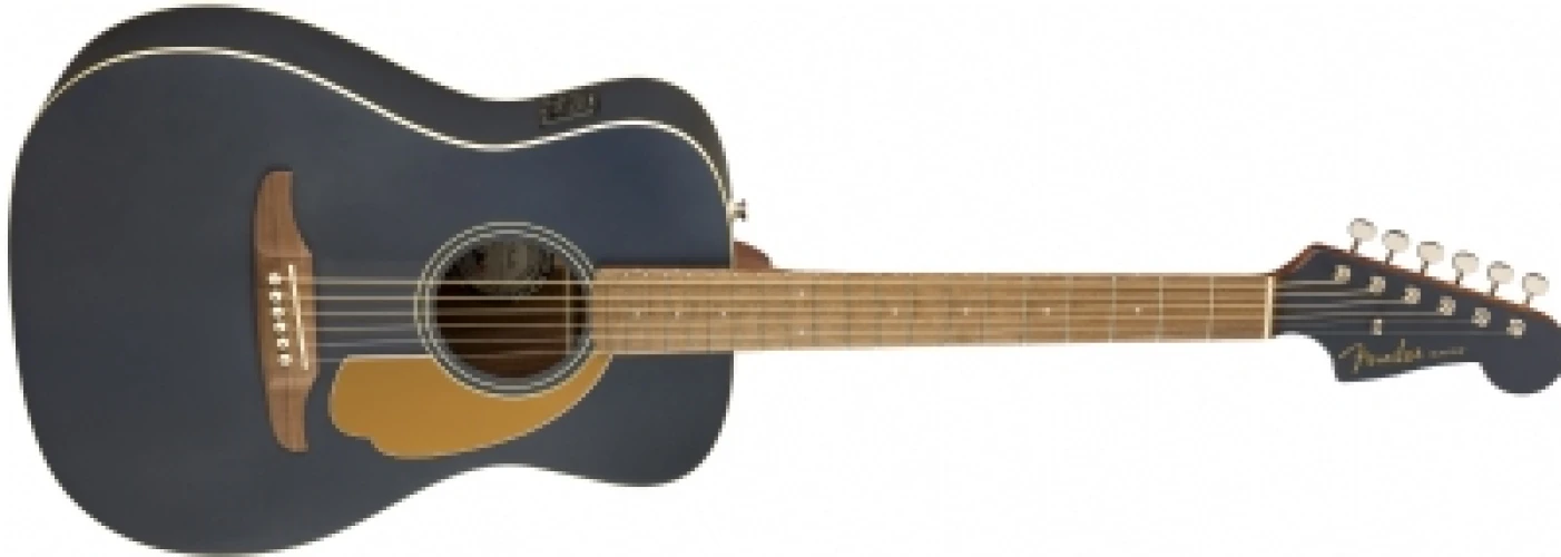 Fender Malibu Player Midnight Satin Elektro Akustik Gitar 2